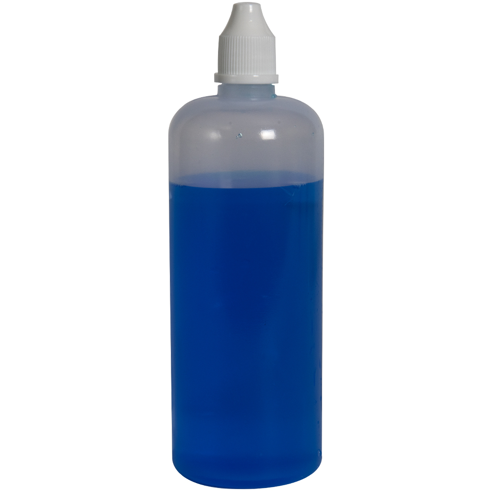 7mL (0.25 oz.) Natural LDPE Cylindrical Bottle with 13/415